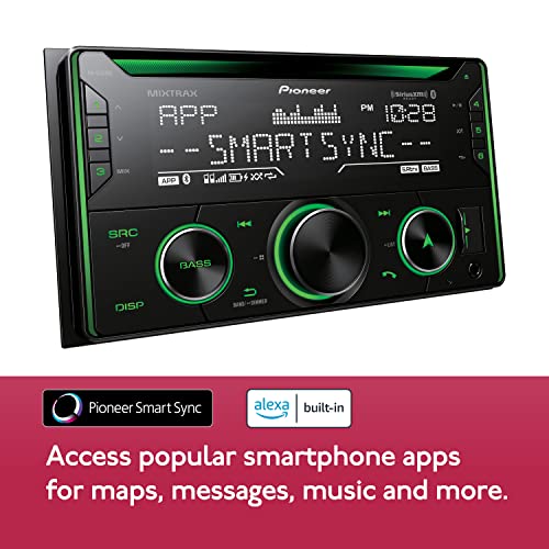 Pioneer FH-S722BS Double DIN, Amazon Alexa, Pioneer Smart Sync, Bluetooth, Android, iPhone - Audio CD Receiver Pioneer FH-S722BS Double DIN, Amazon Alexa, Pioneer Smart Sync, Bluetooth, Android, iPhone - Audio CD Receiver